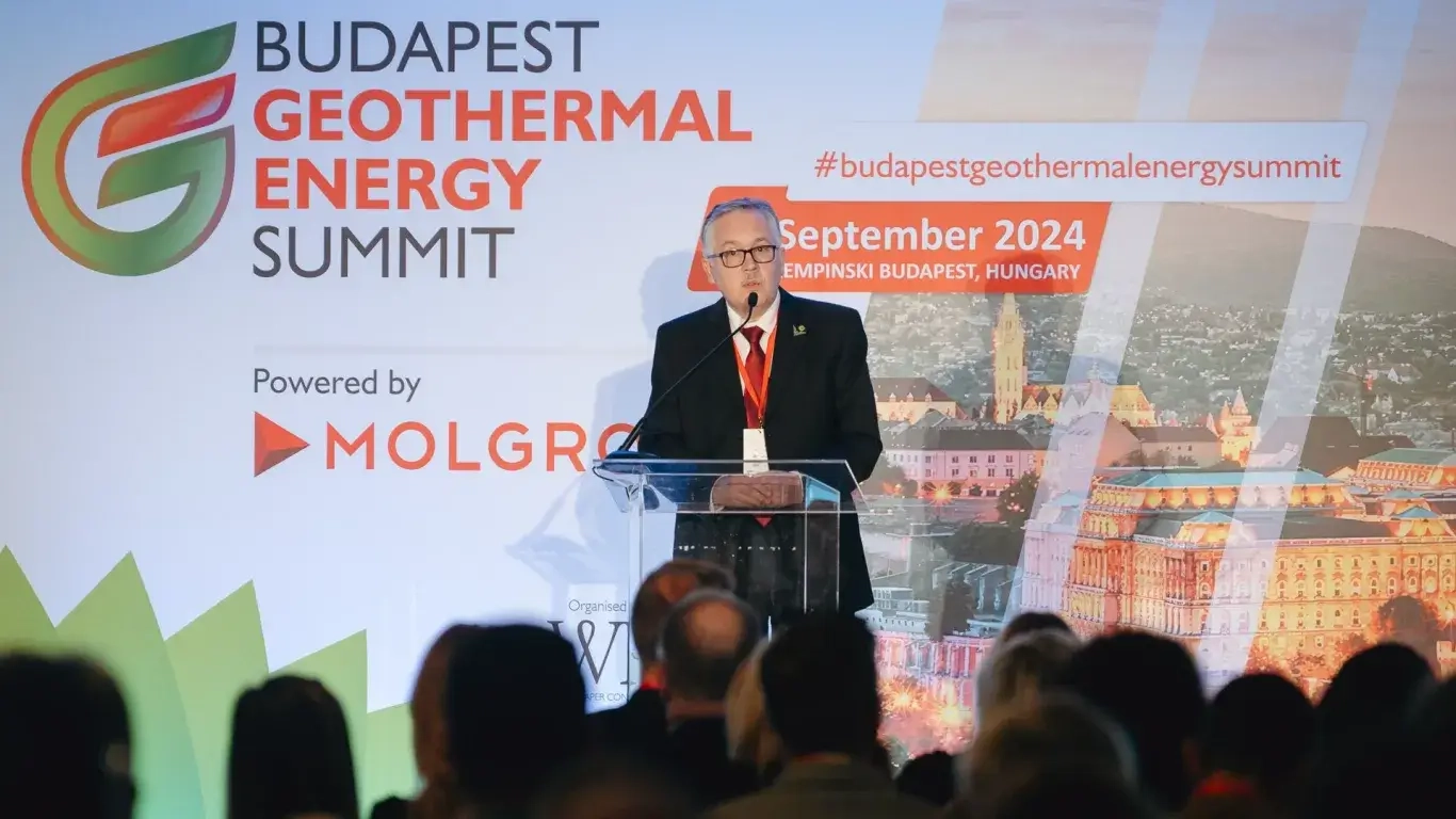 Budapest Geothermal Energy Summit Miklos Antics Speaker