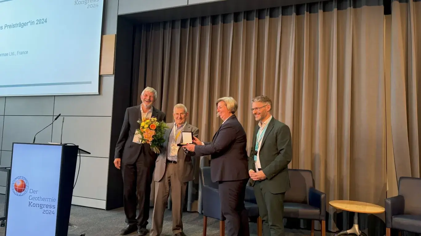 Federal German Geothermal Association Award